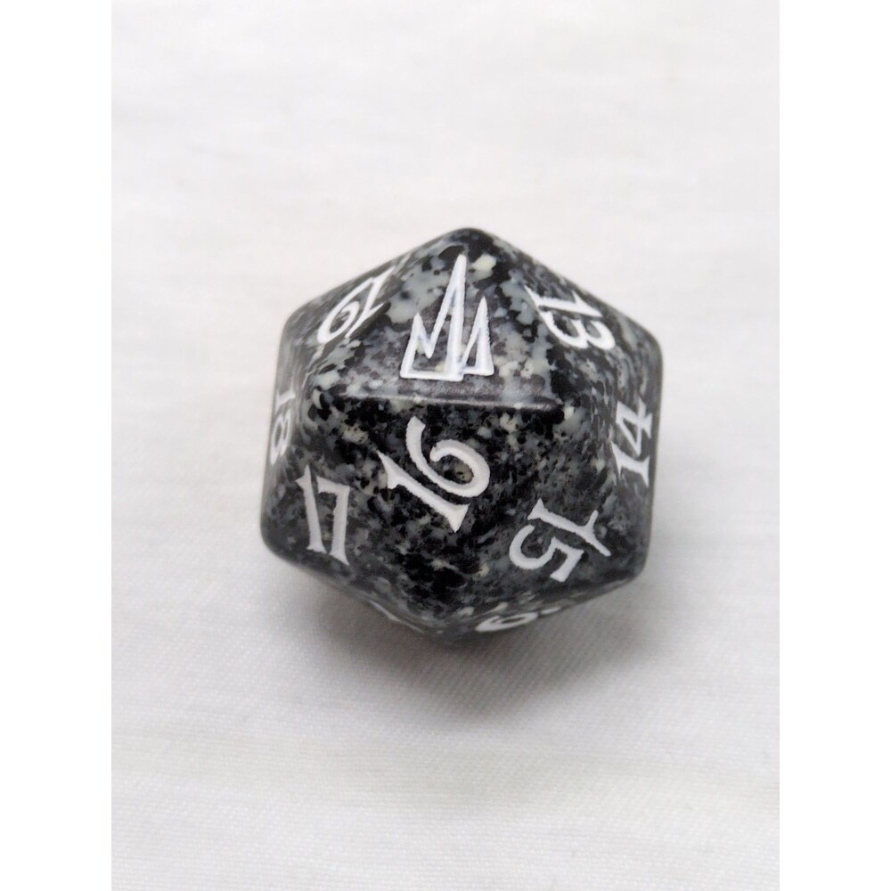 Magic The Gathering Coldsnap Black D20 Spindown Die